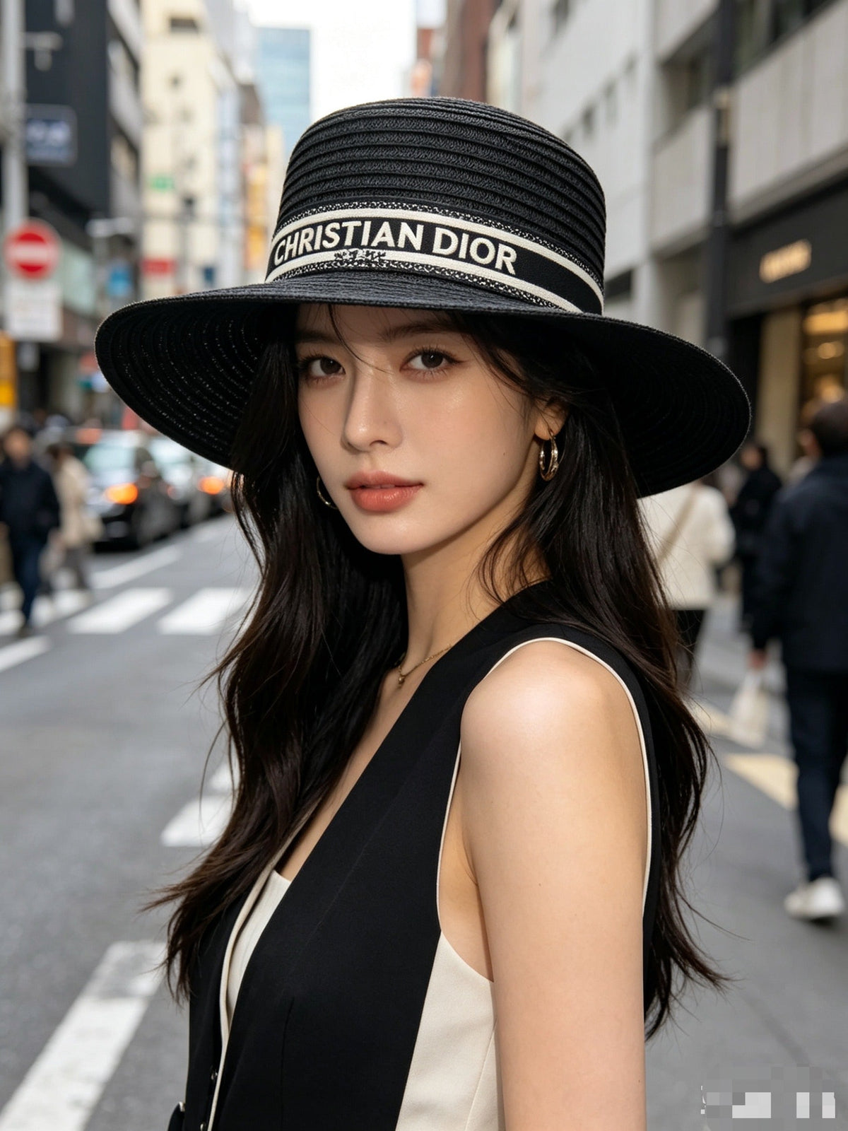 Dior Woven Open Knit Hat - image 2