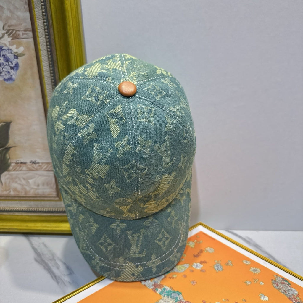 Louis Vuitton Denim Baseball Cap - image 4