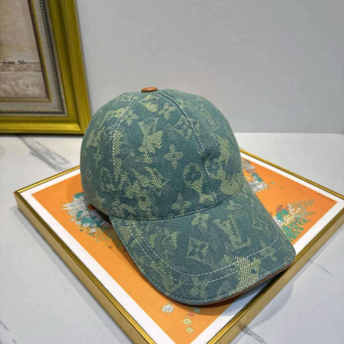 Louis Vuitton Denim Baseball Cap - image 3