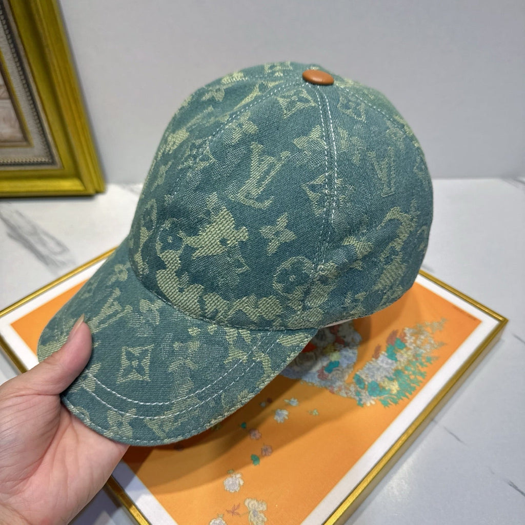 Louis Vuitton Denim Baseball Cap - image 6