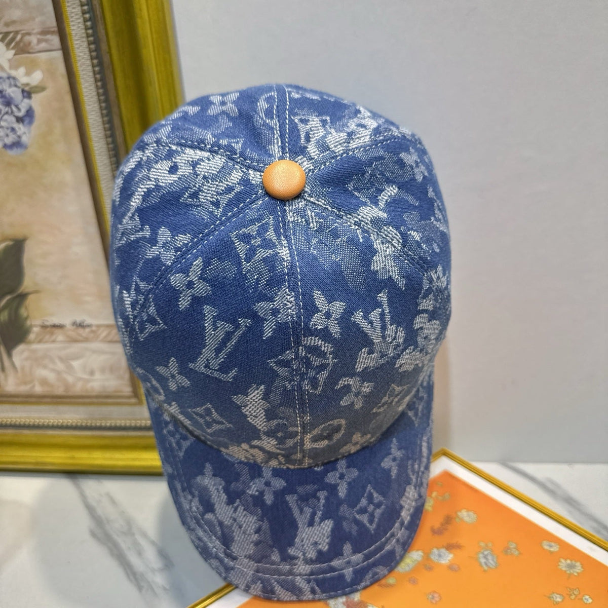 Louis Vuitton Denim Baseball Cap - image 4