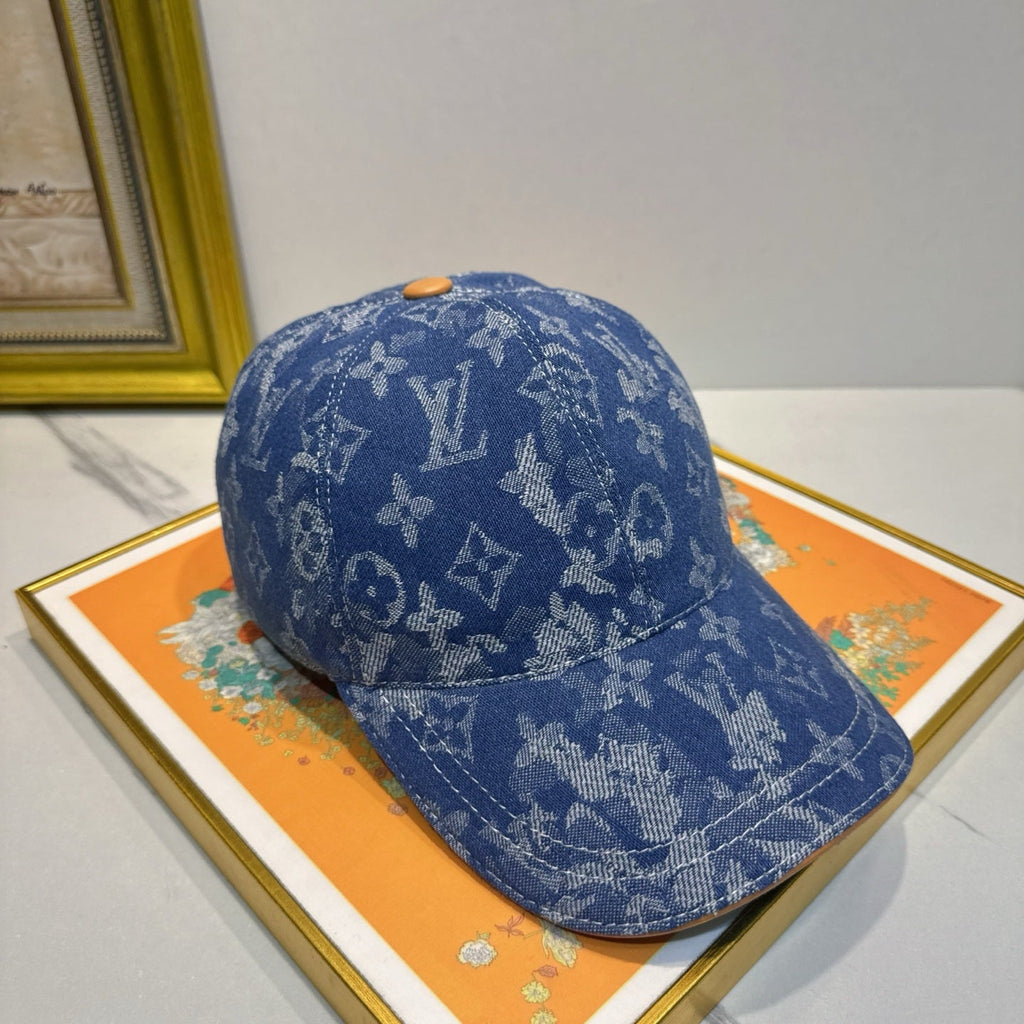 Louis Vuitton Denim Baseball Cap - image 3