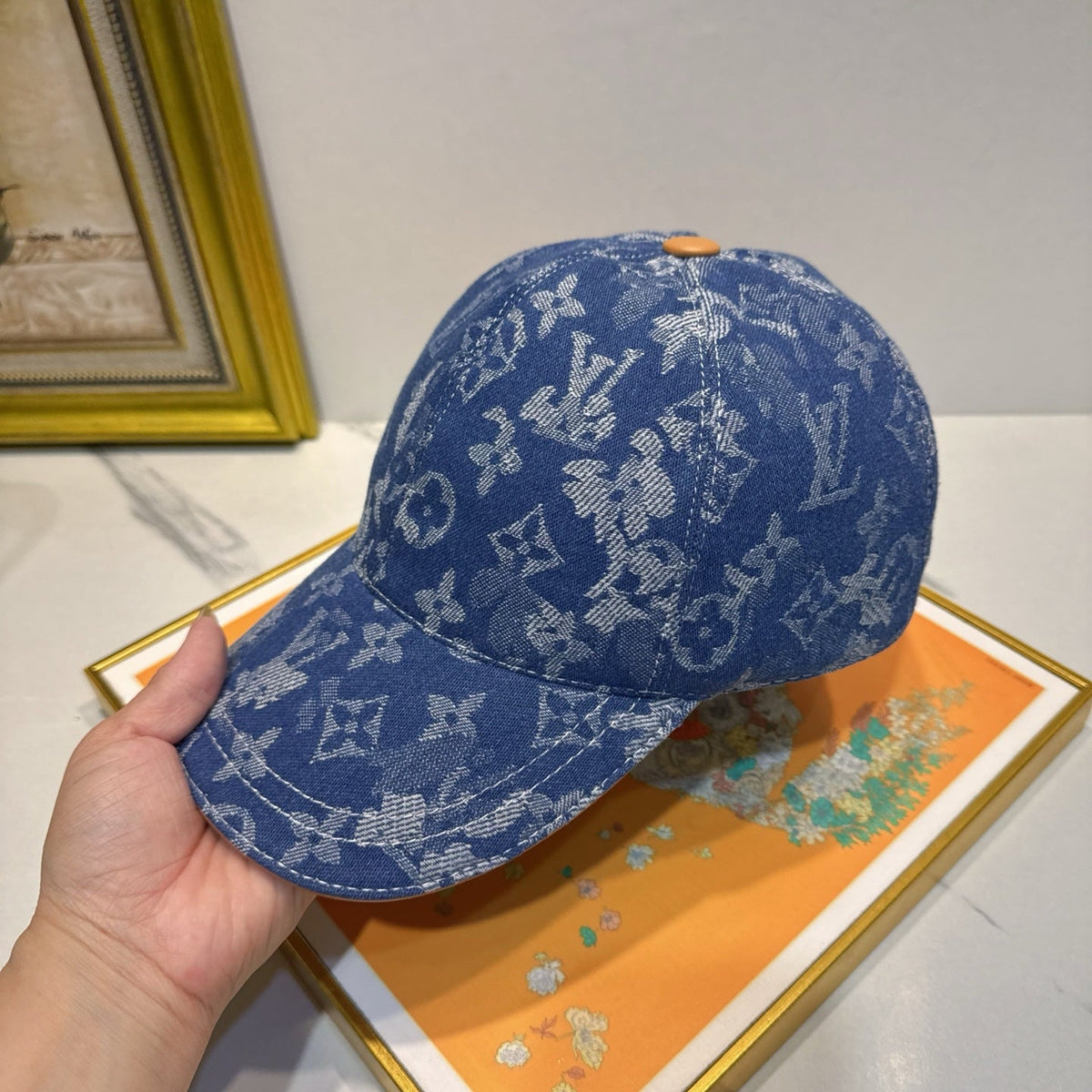 Louis Vuitton Denim Baseball Cap - image 6