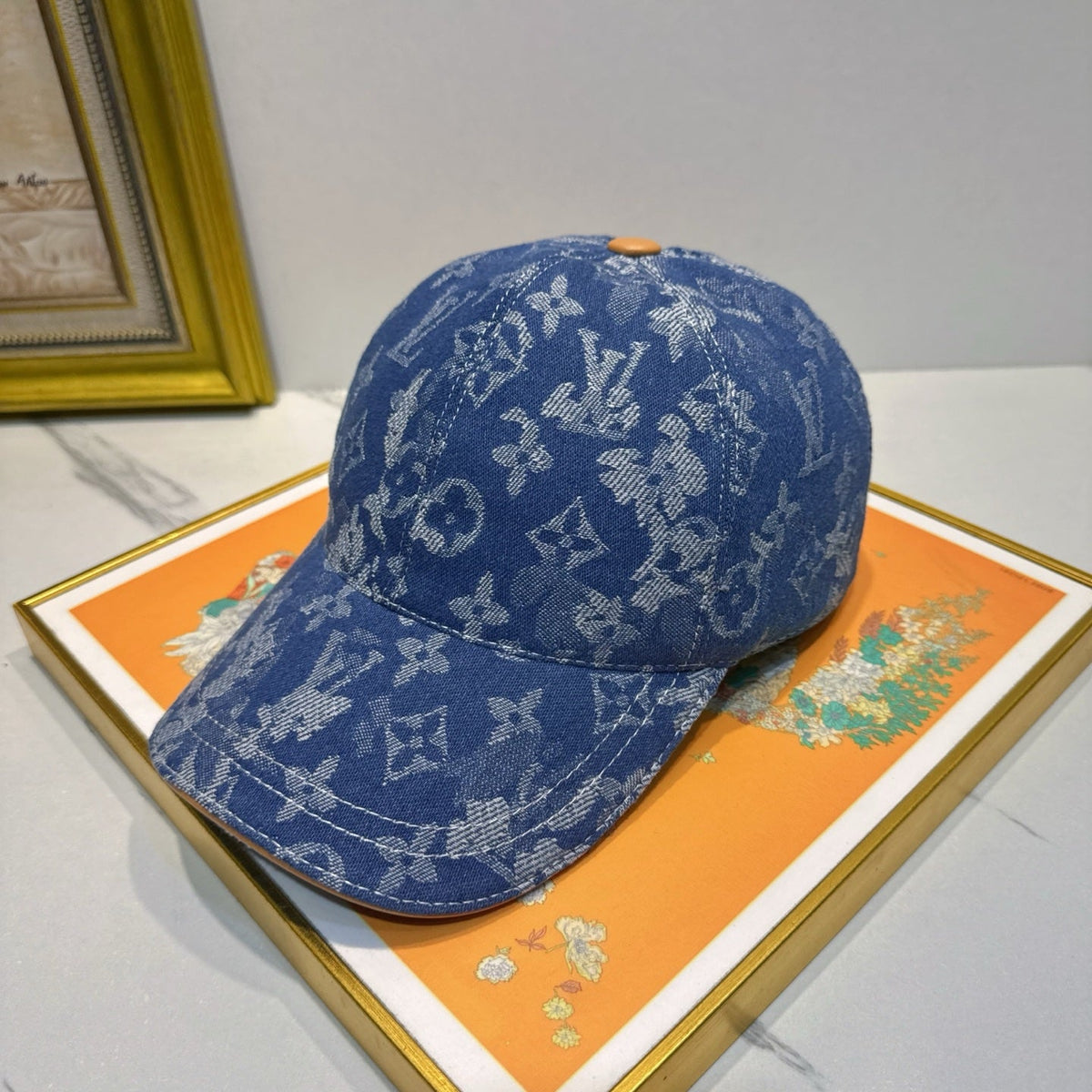 Louis Vuitton Denim Baseball Cap - image 2
