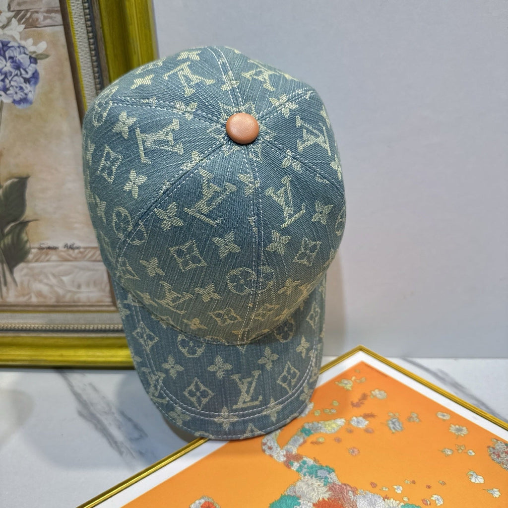 Louis Vuitton Denim Baseball Cap - image 4