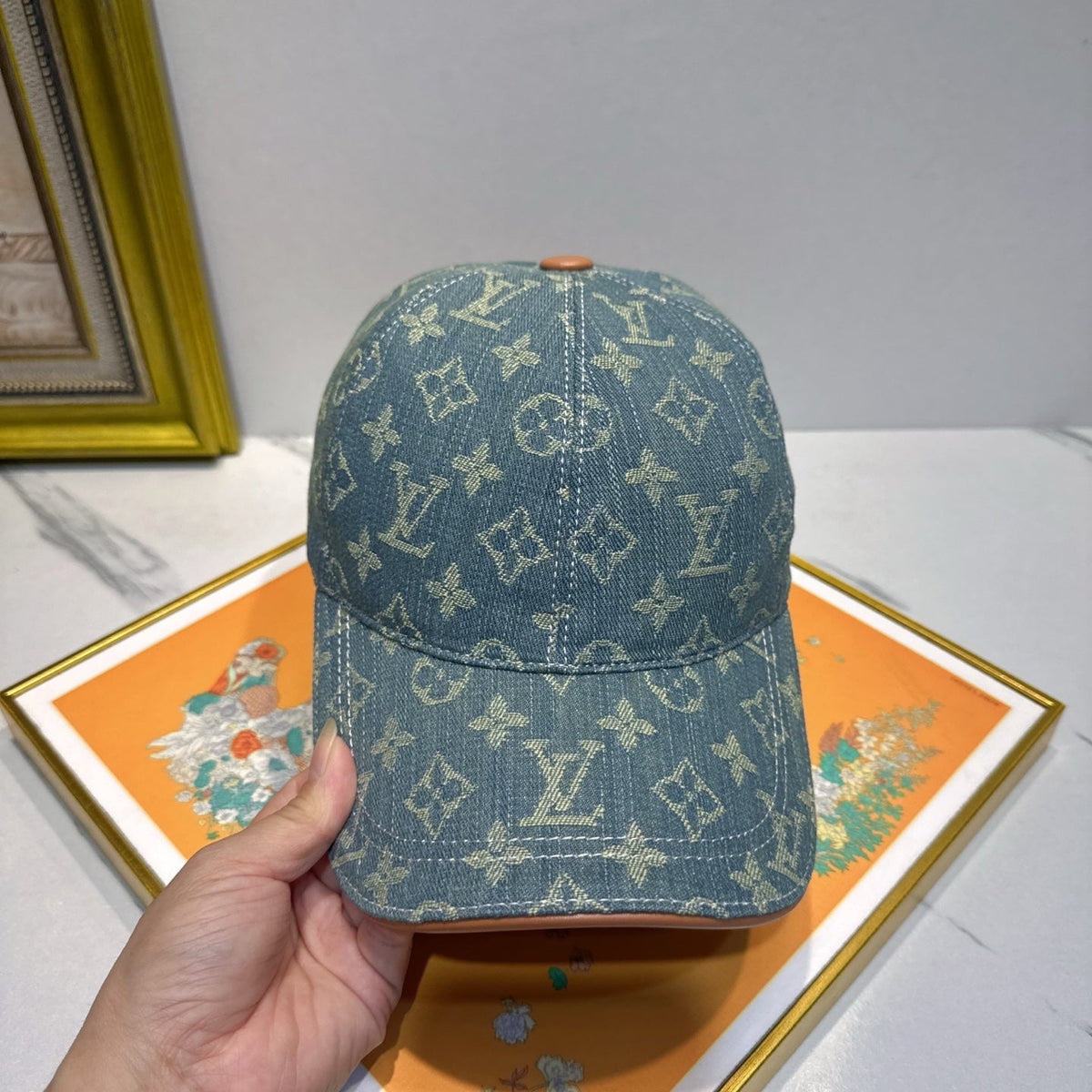 Louis Vuitton Denim Baseball Cap - image 5