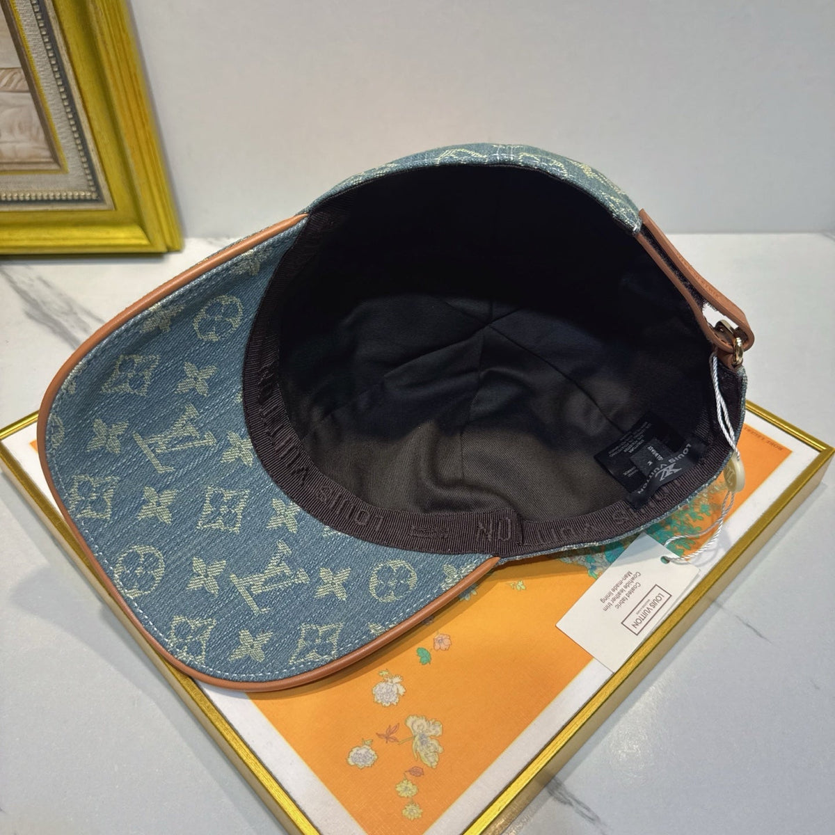 Louis Vuitton Denim Baseball Cap - image 9