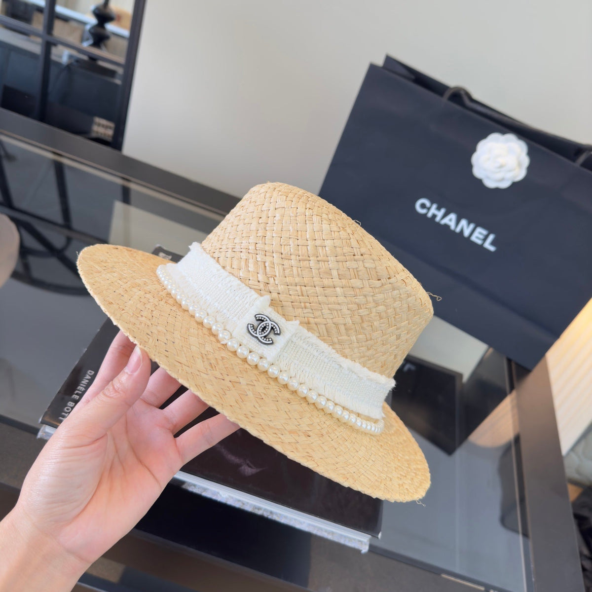 Chanel Straw Hat - image 5
