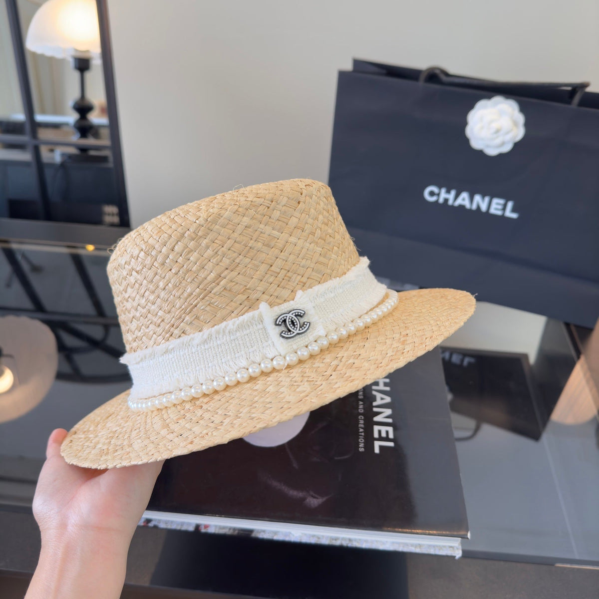 Chanel Straw Hat - image 2