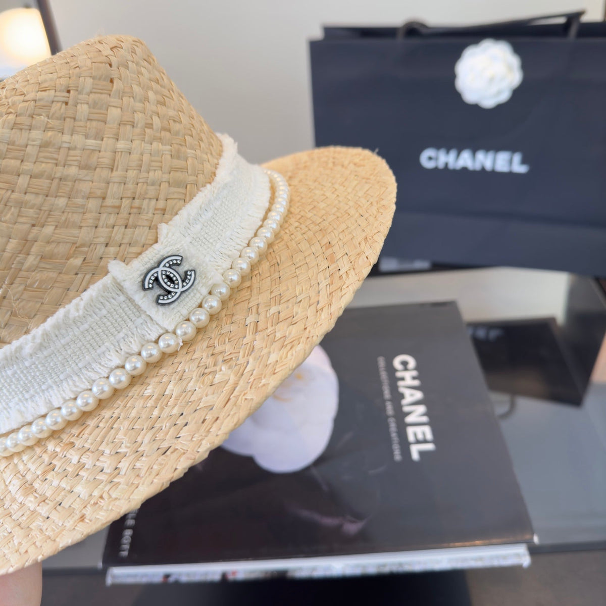 Chanel Straw Hat - image 3