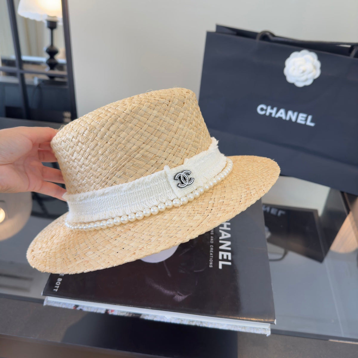 Chanel Straw Hat - image 10