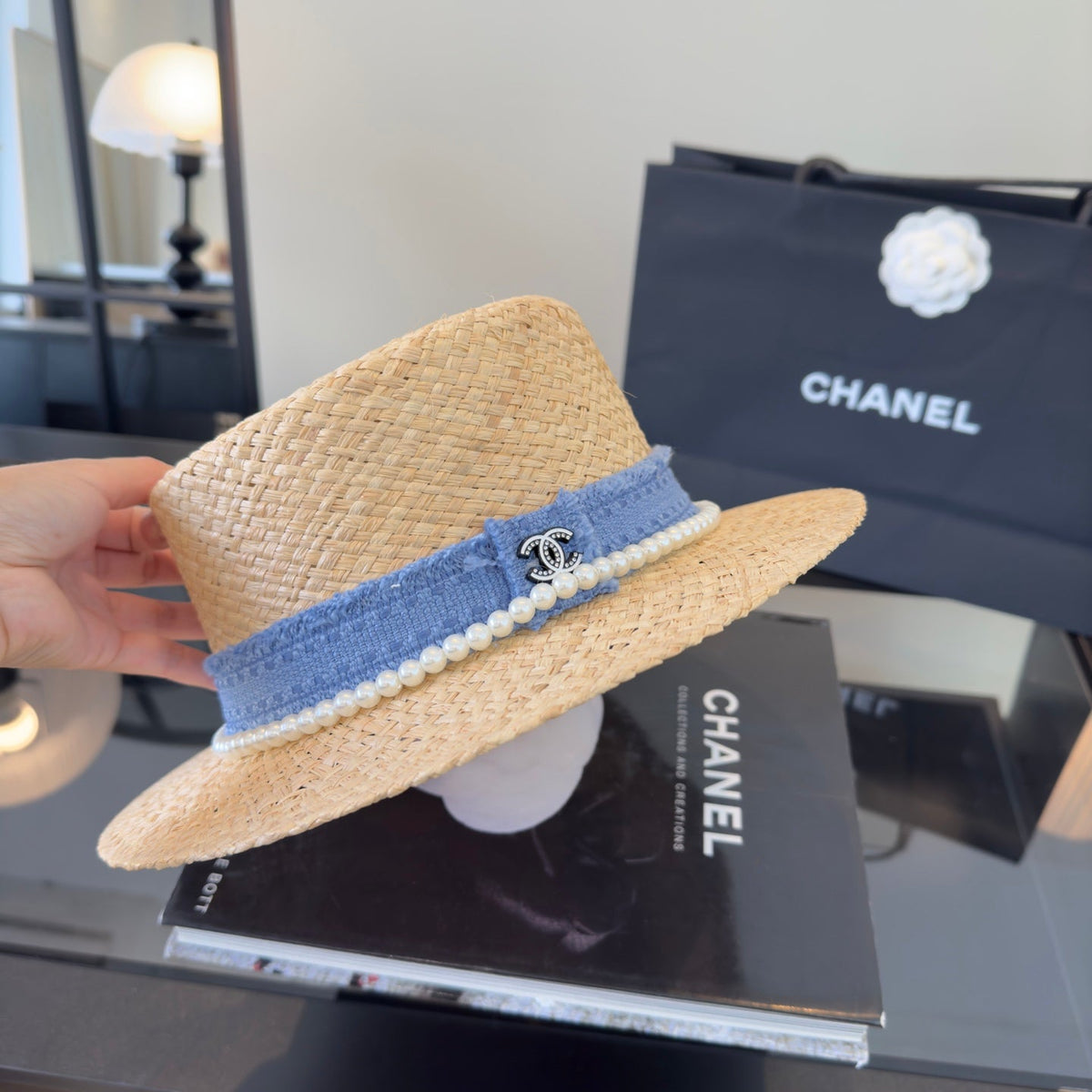 Chanel Straw Hat - image 6