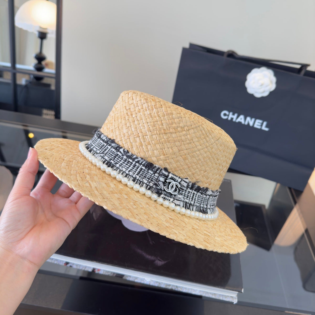 Chanel Straw Hat - image 5