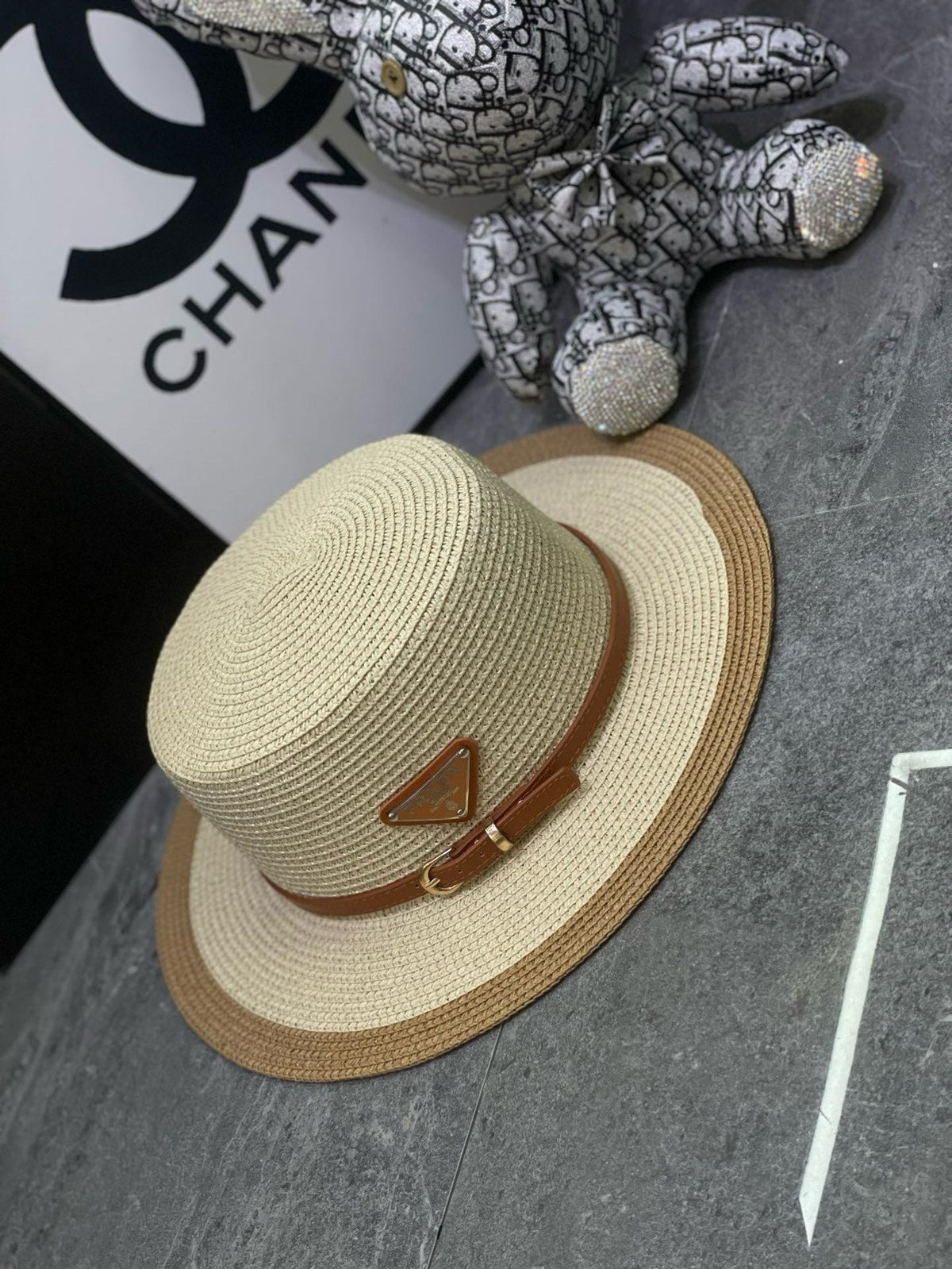 Prada Woven Open Knit Hat - image 9