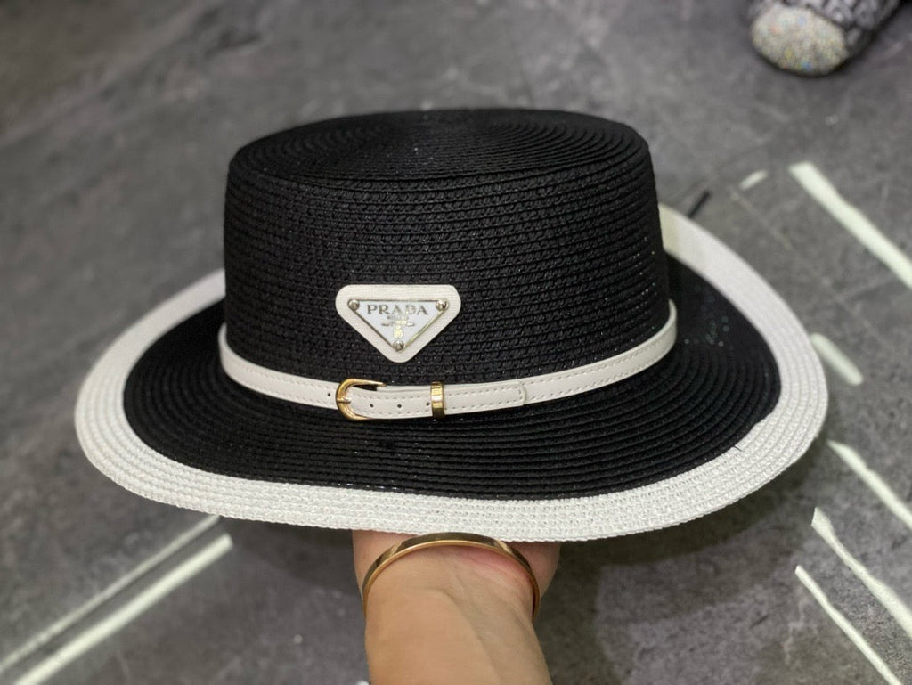 Prada Woven Open Knit Hat - image 8