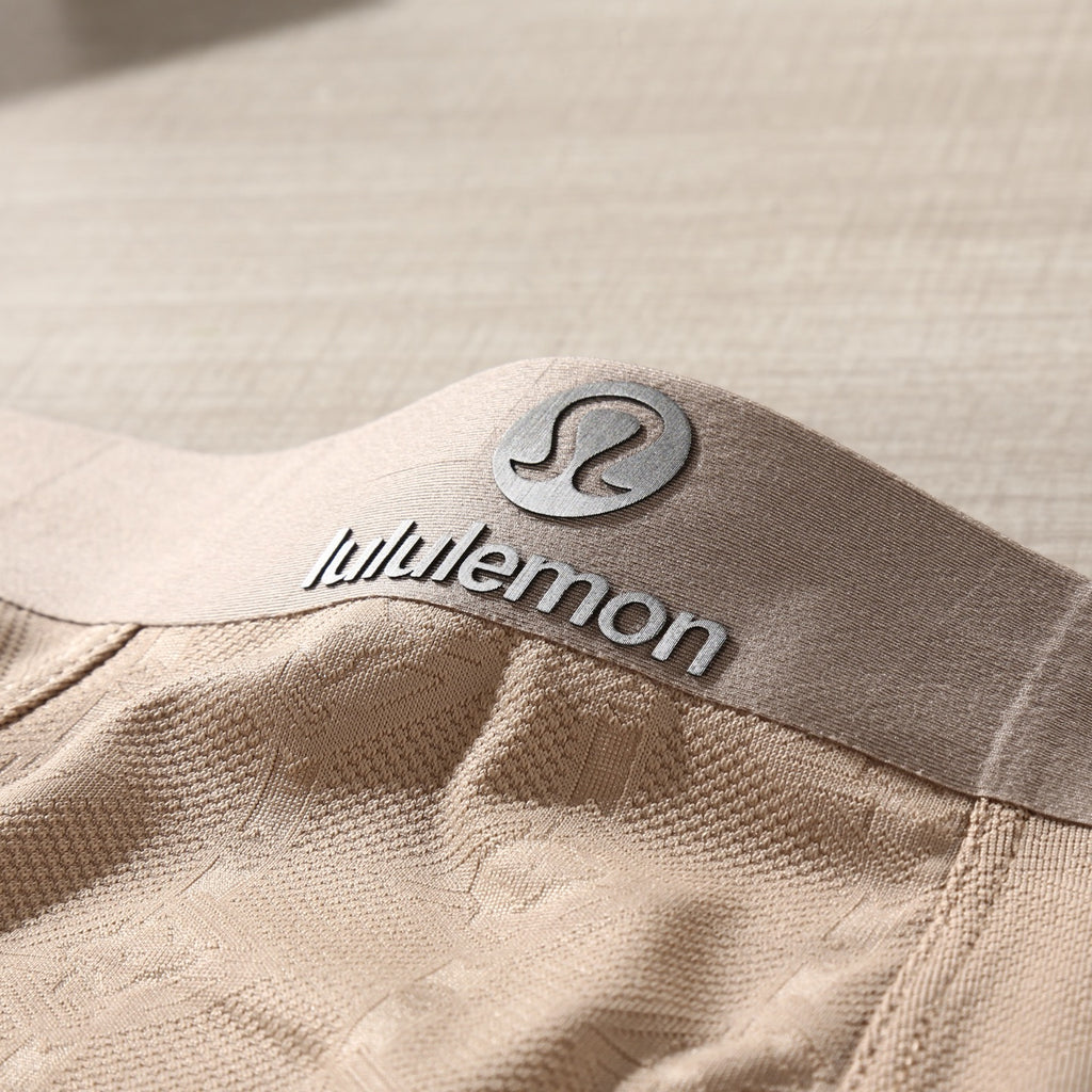 Lululemon taupe contrast waist boxer briefs - view 9