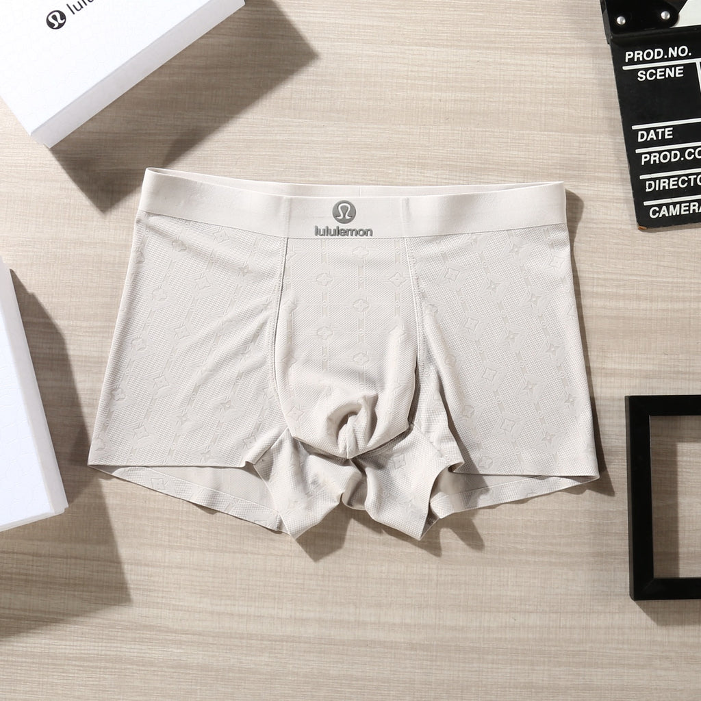 Lululemon taupe contrast waist boxer briefs - view 7