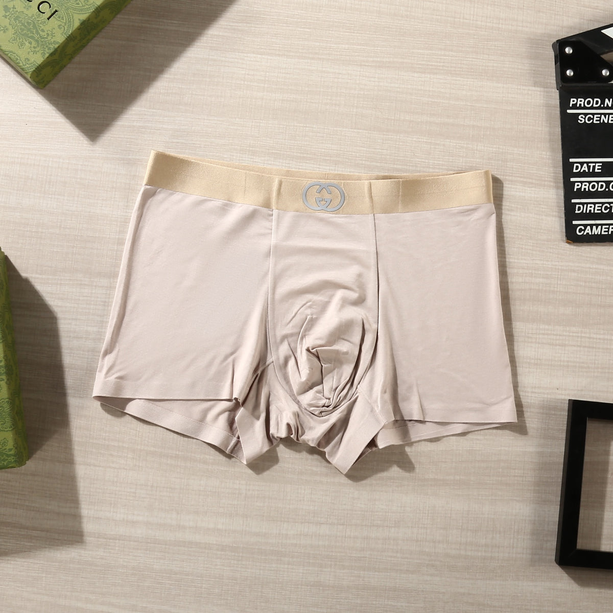 Gucci Boxer Briefs - tonal logo waistbands and plain bodies - image 8
