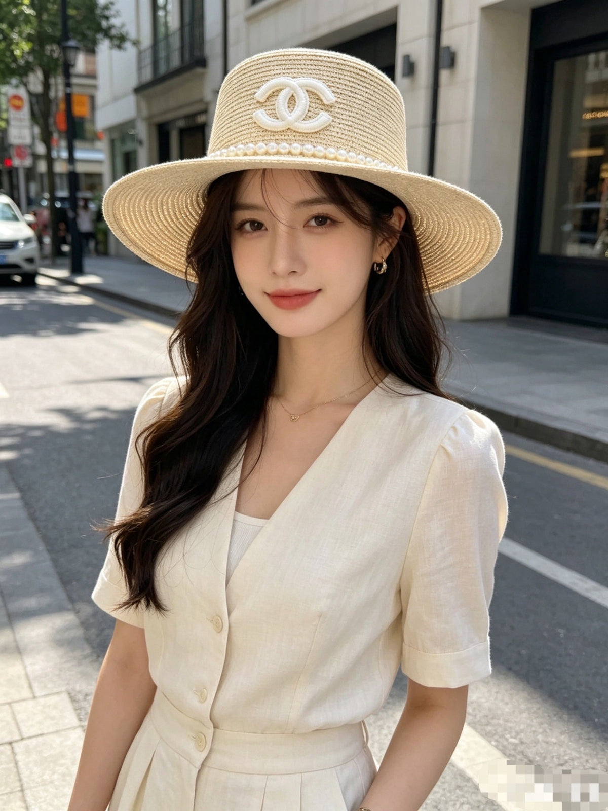 Chanel Woven Hat - image 7