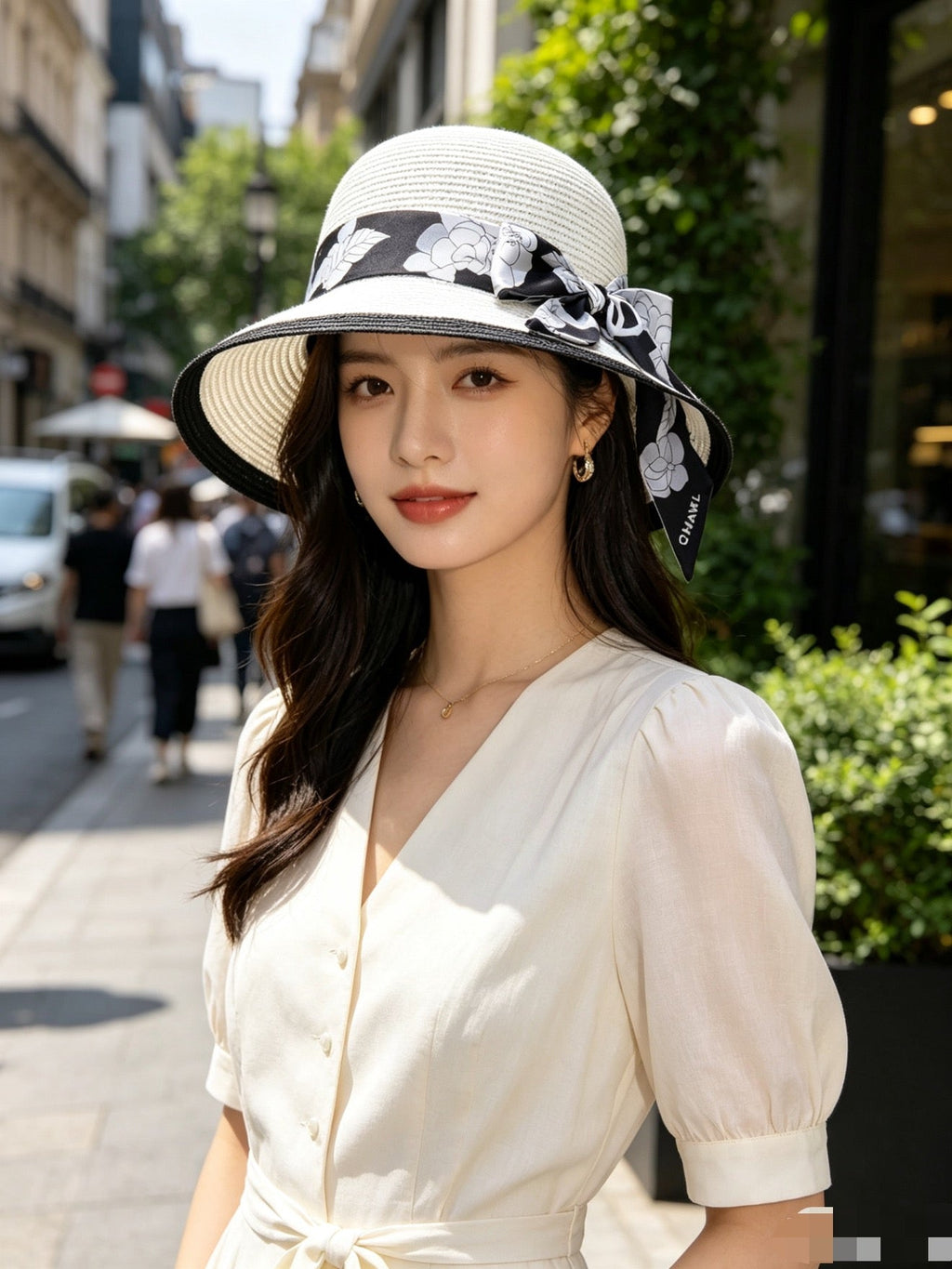 Chanel Woven Bucket Hat - image 2