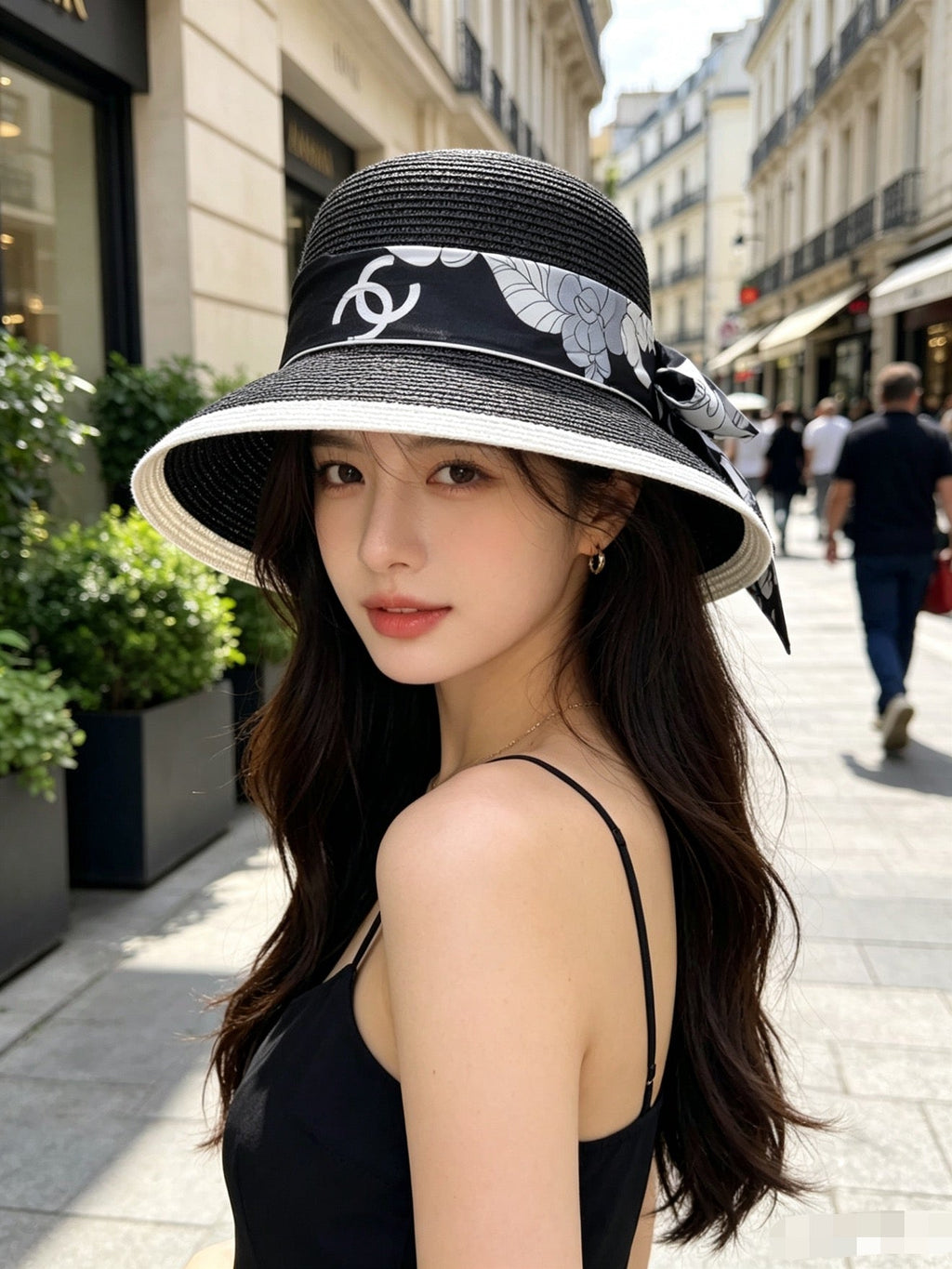 Chanel Woven Bucket Hat - image 8