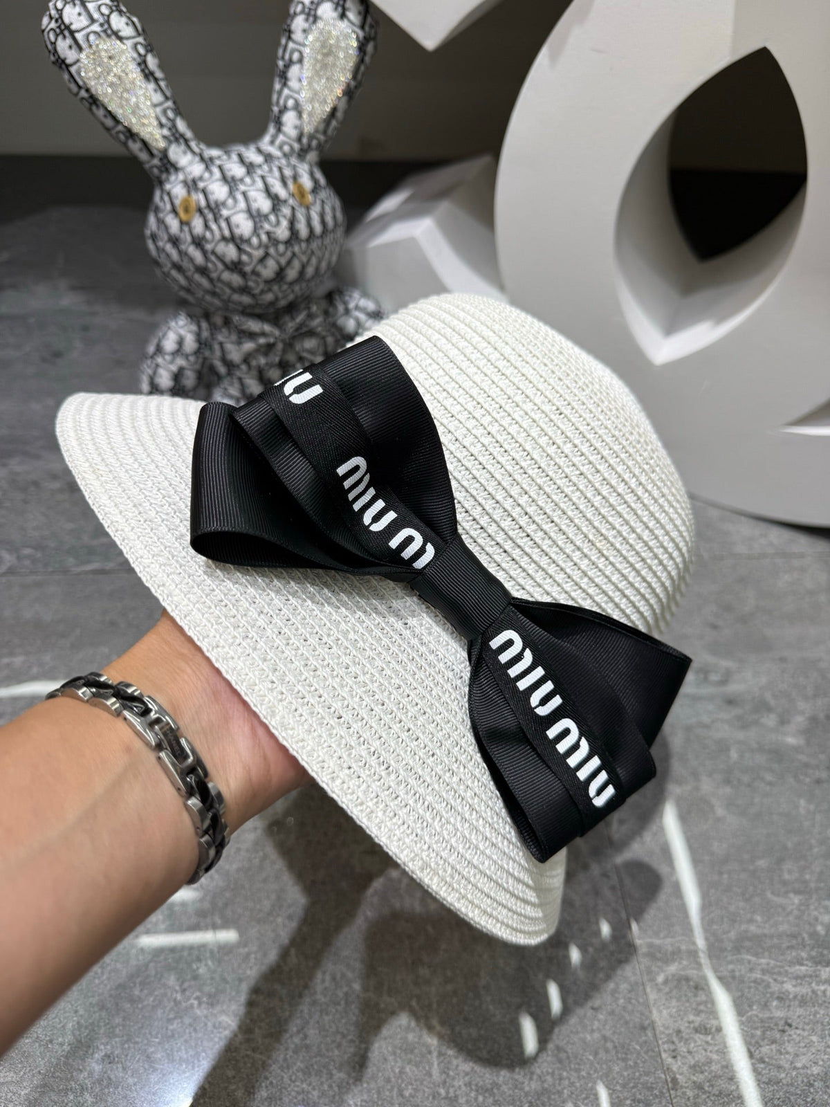 Miu Miu Woven Bucket Hat - image 6