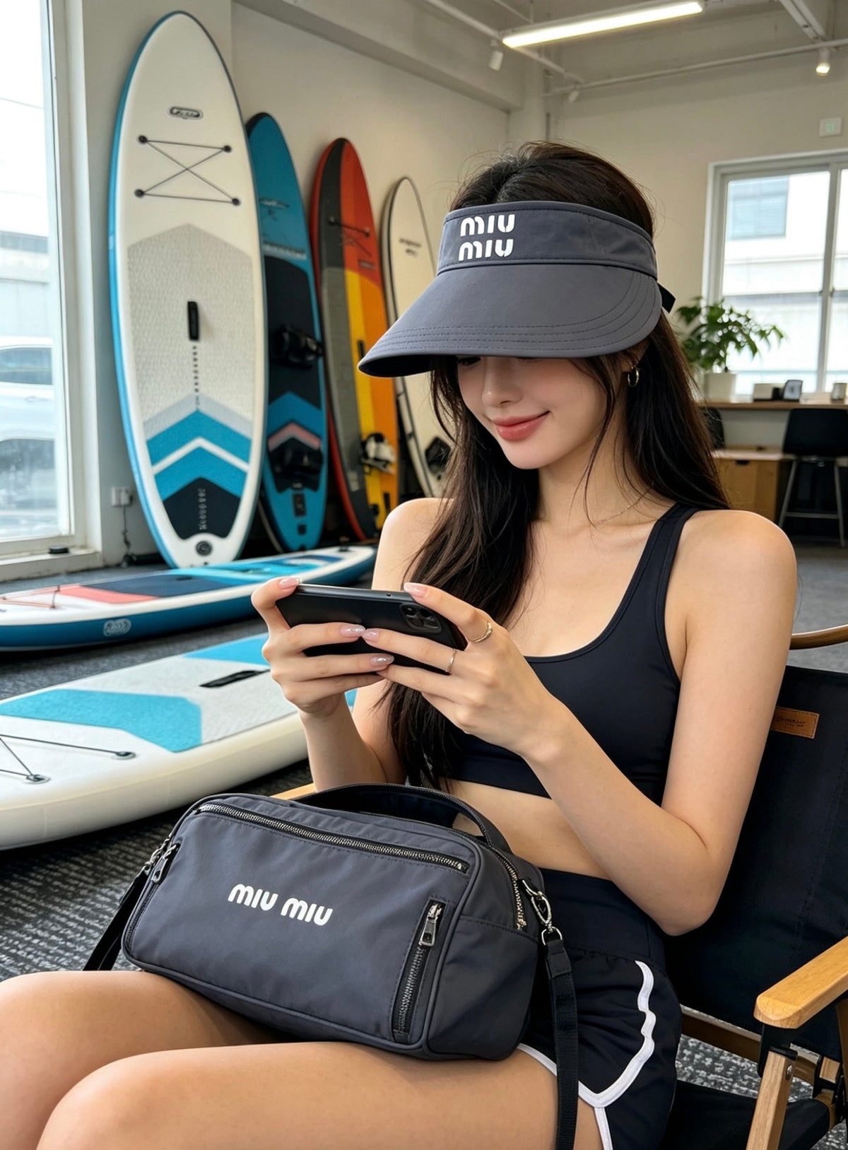 Miu Miu Visor - image 4