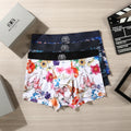 Balenciaga white floral print boxer briefs - view 1