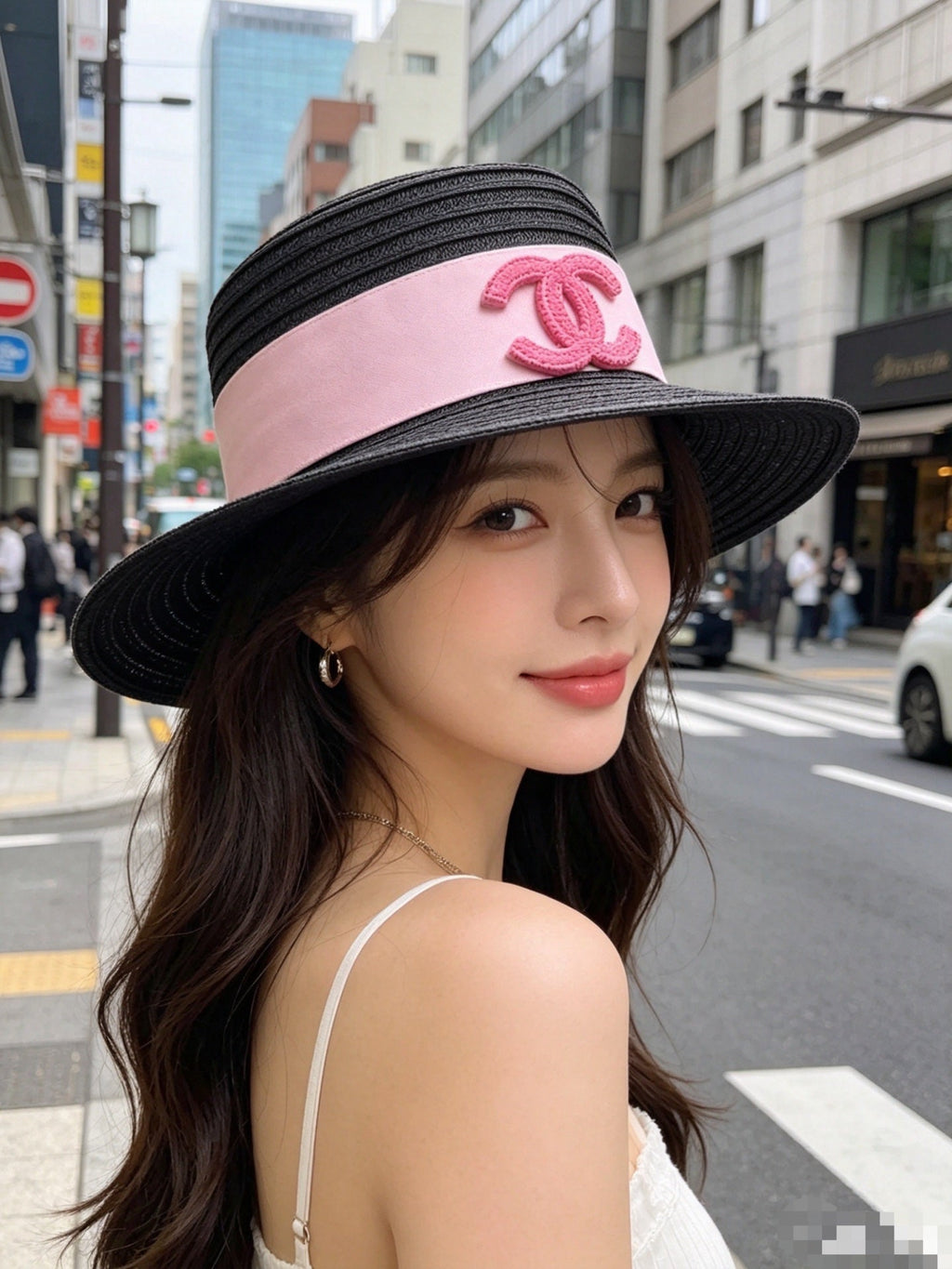 Chanel Woven Hat - image 4