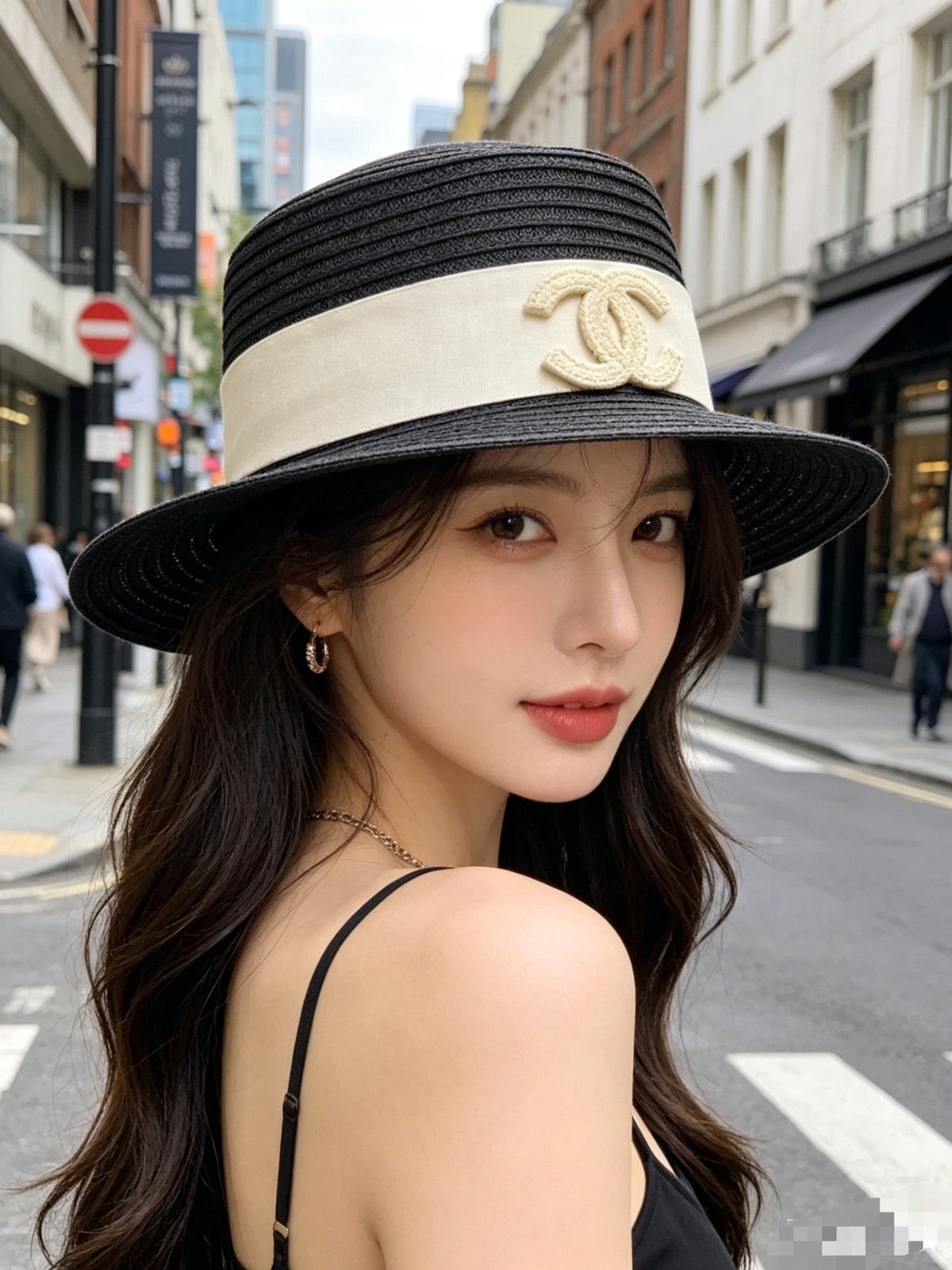 Chanel Woven Hat - image 8