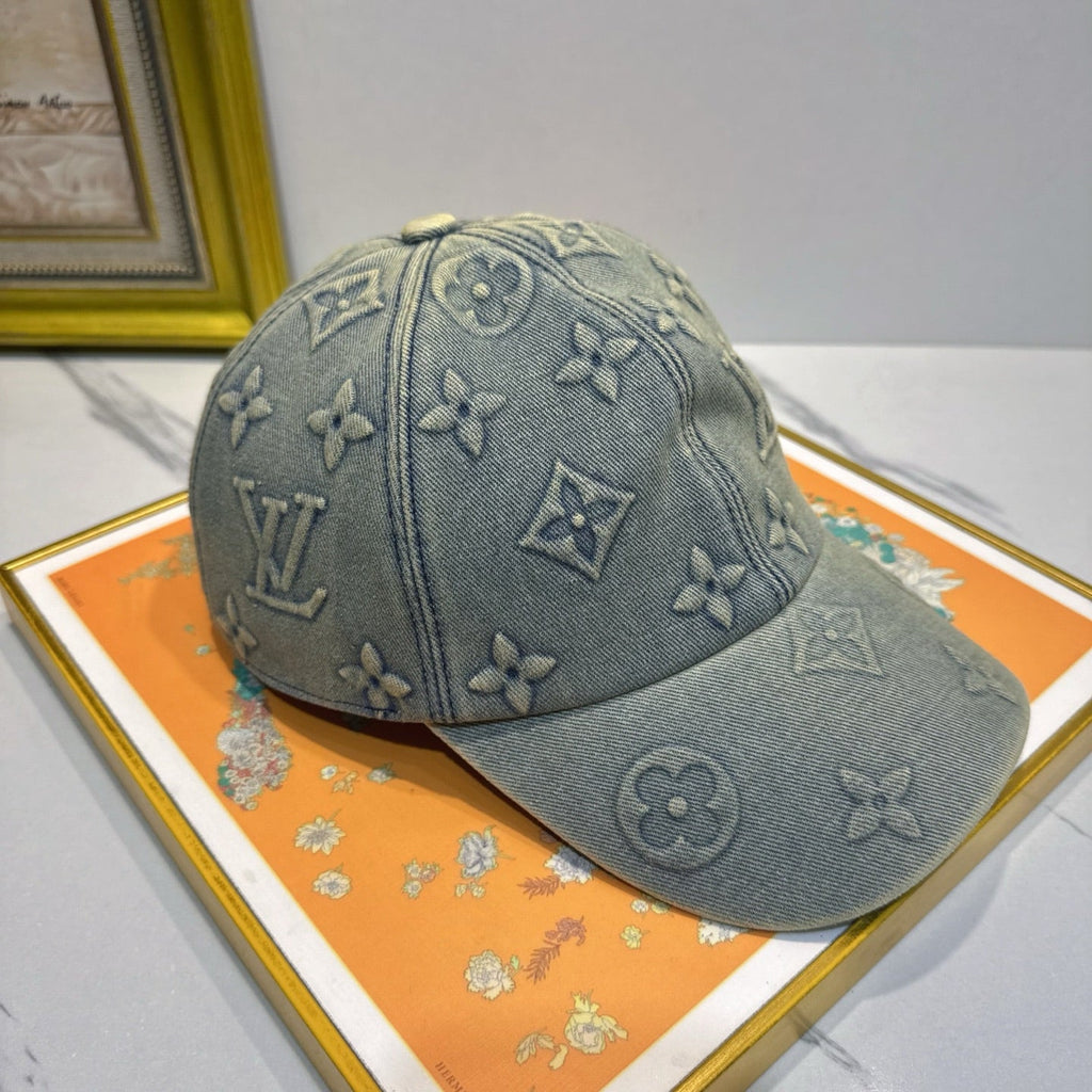 Louis Vuitton Denim Baseball Cap - image 3