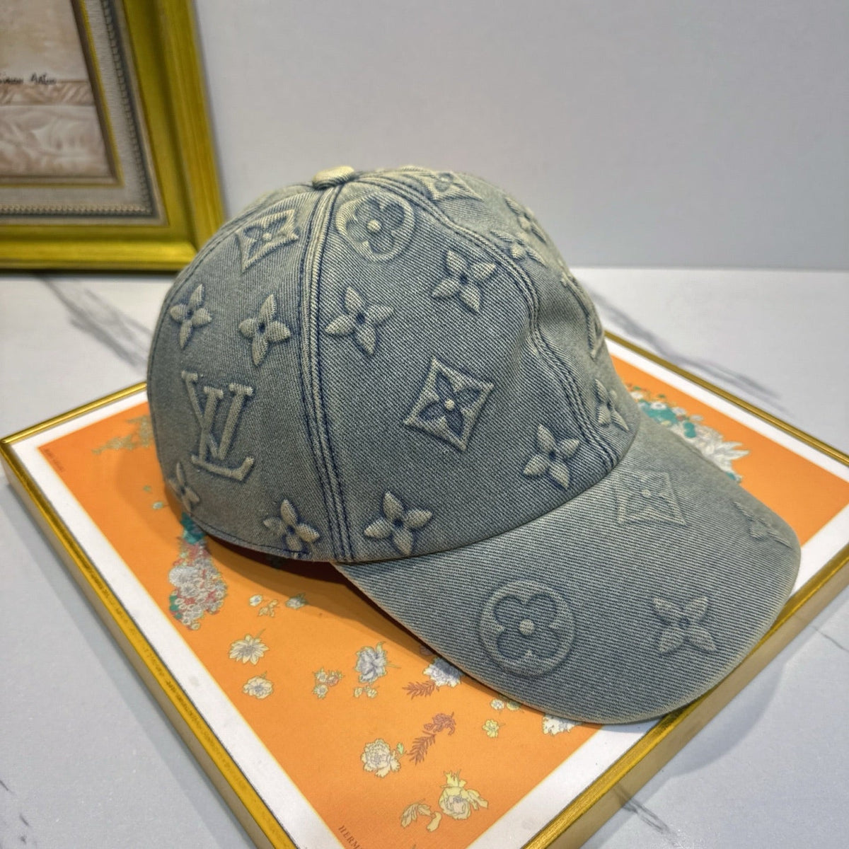 Louis Vuitton Denim Baseball Cap - image 3
