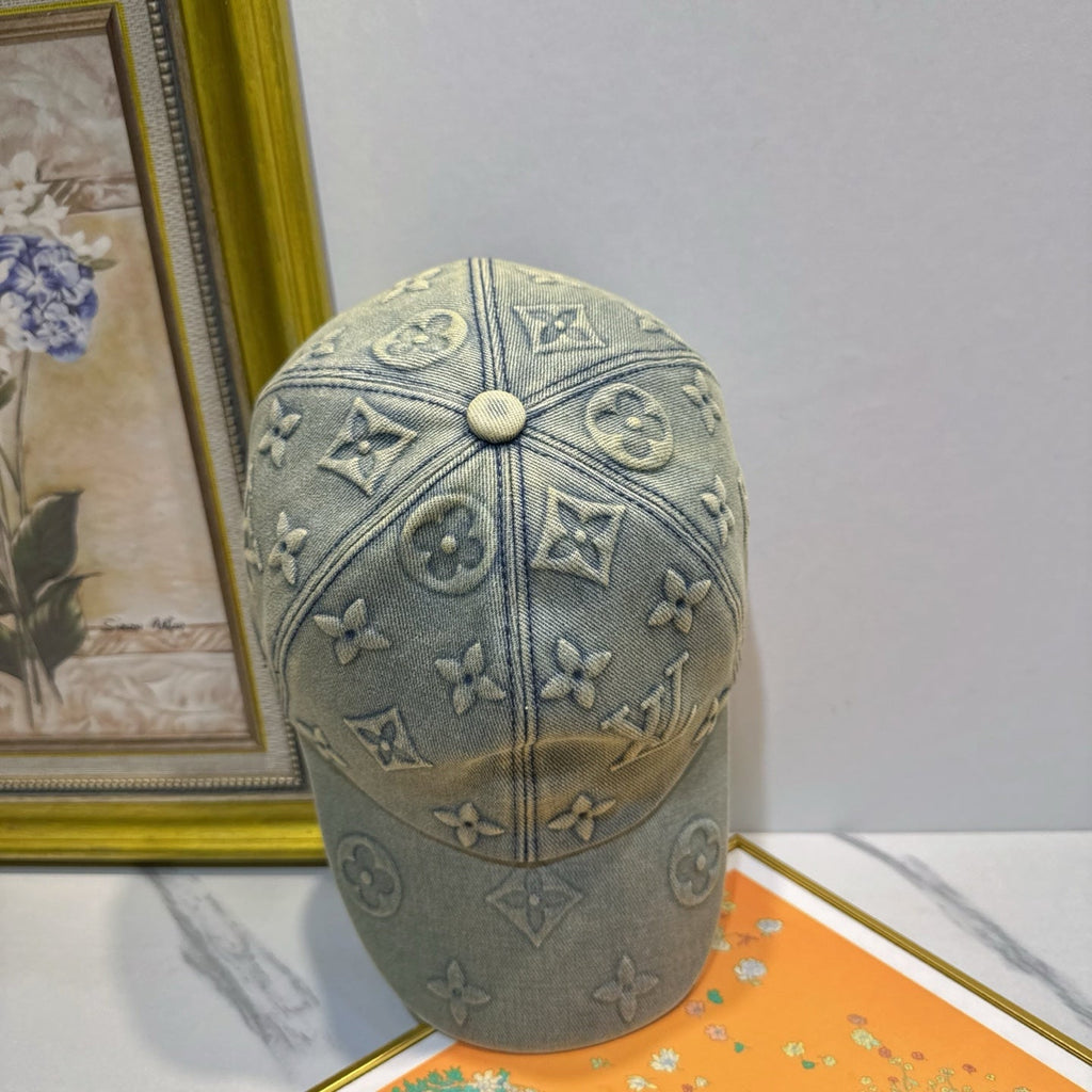 Louis Vuitton Denim Baseball Cap - image 4