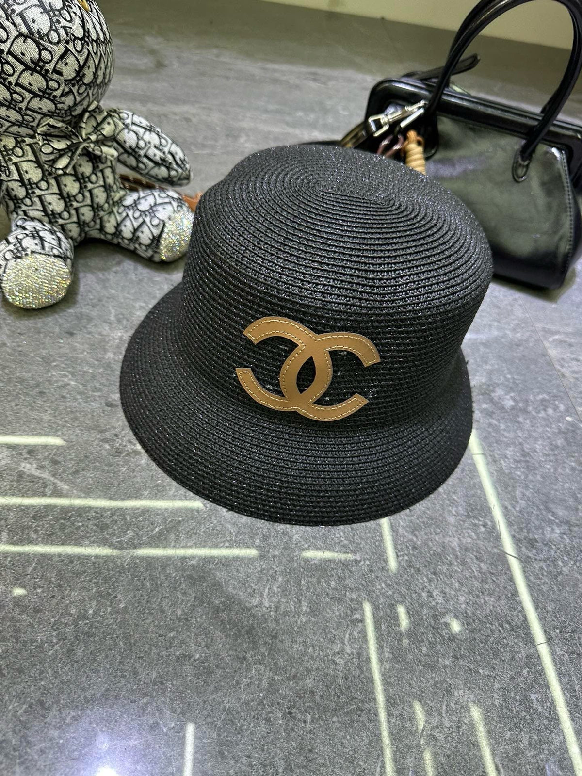 Chanel Woven Open Knit Bucket Hat - image 8