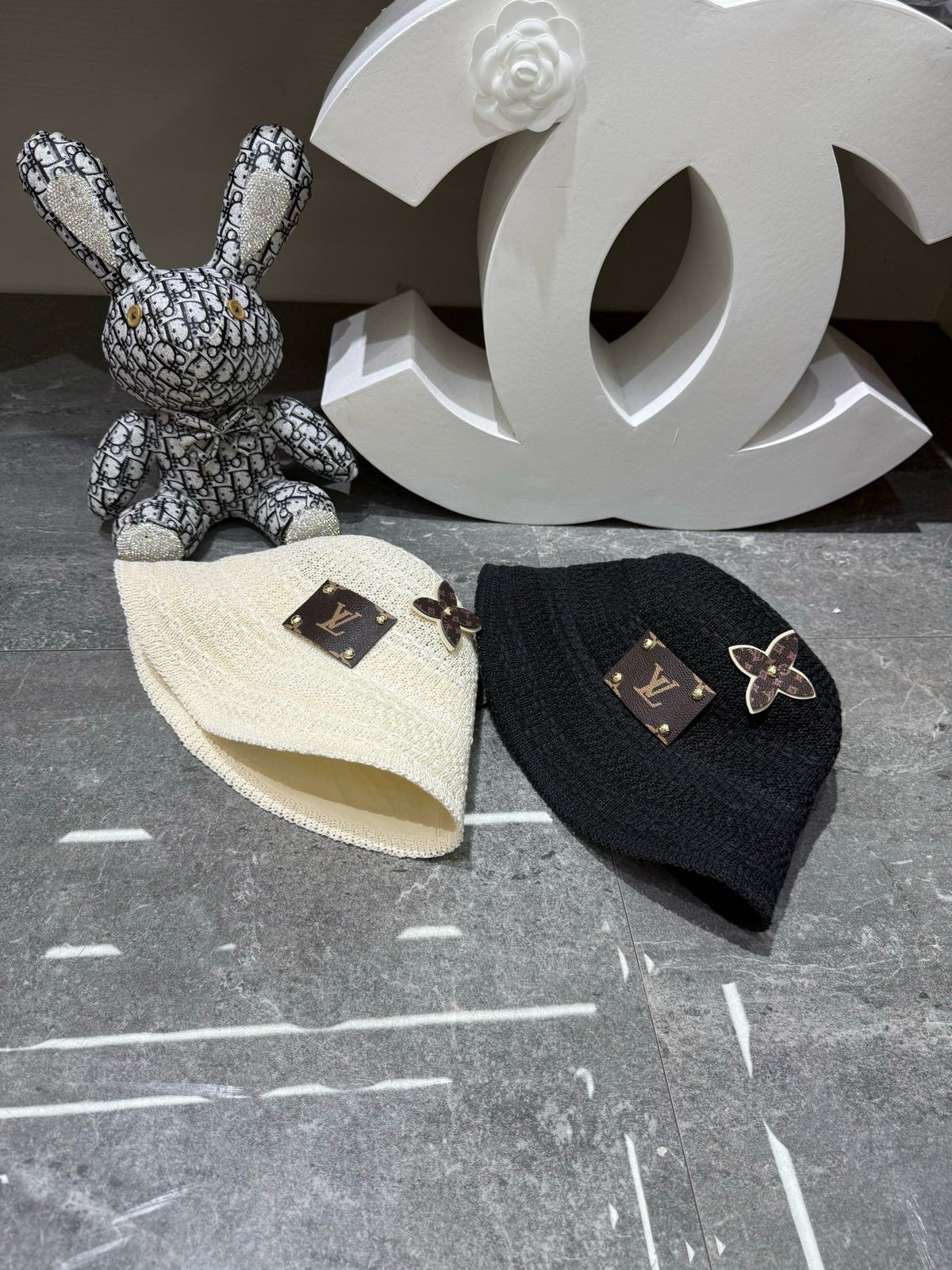 Louis Vuitton Woven Open Knit Bucket Hat - image 8