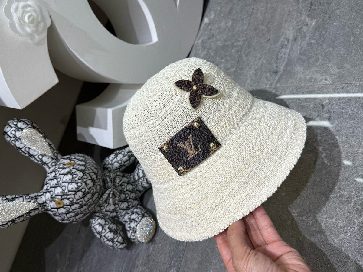Louis Vuitton Woven Open Knit Bucket Hat - image 9