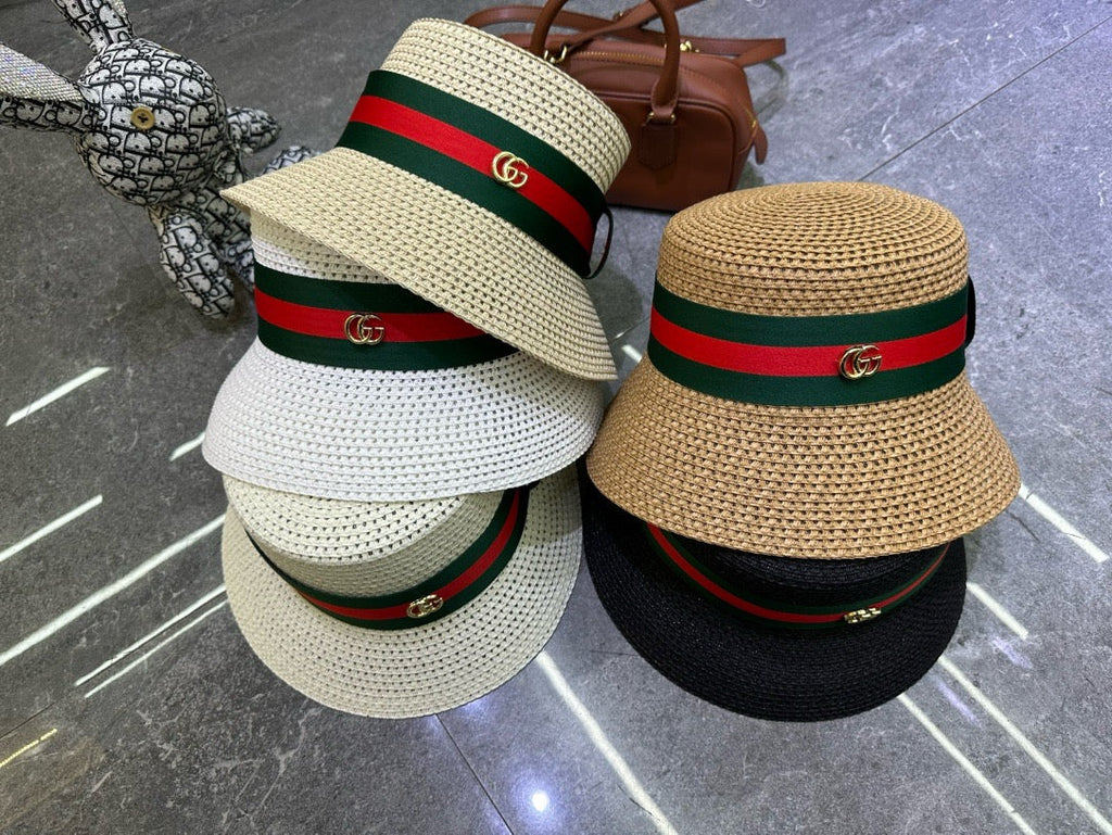 Gucci Woven Open Knit Bucket Hat - image 5