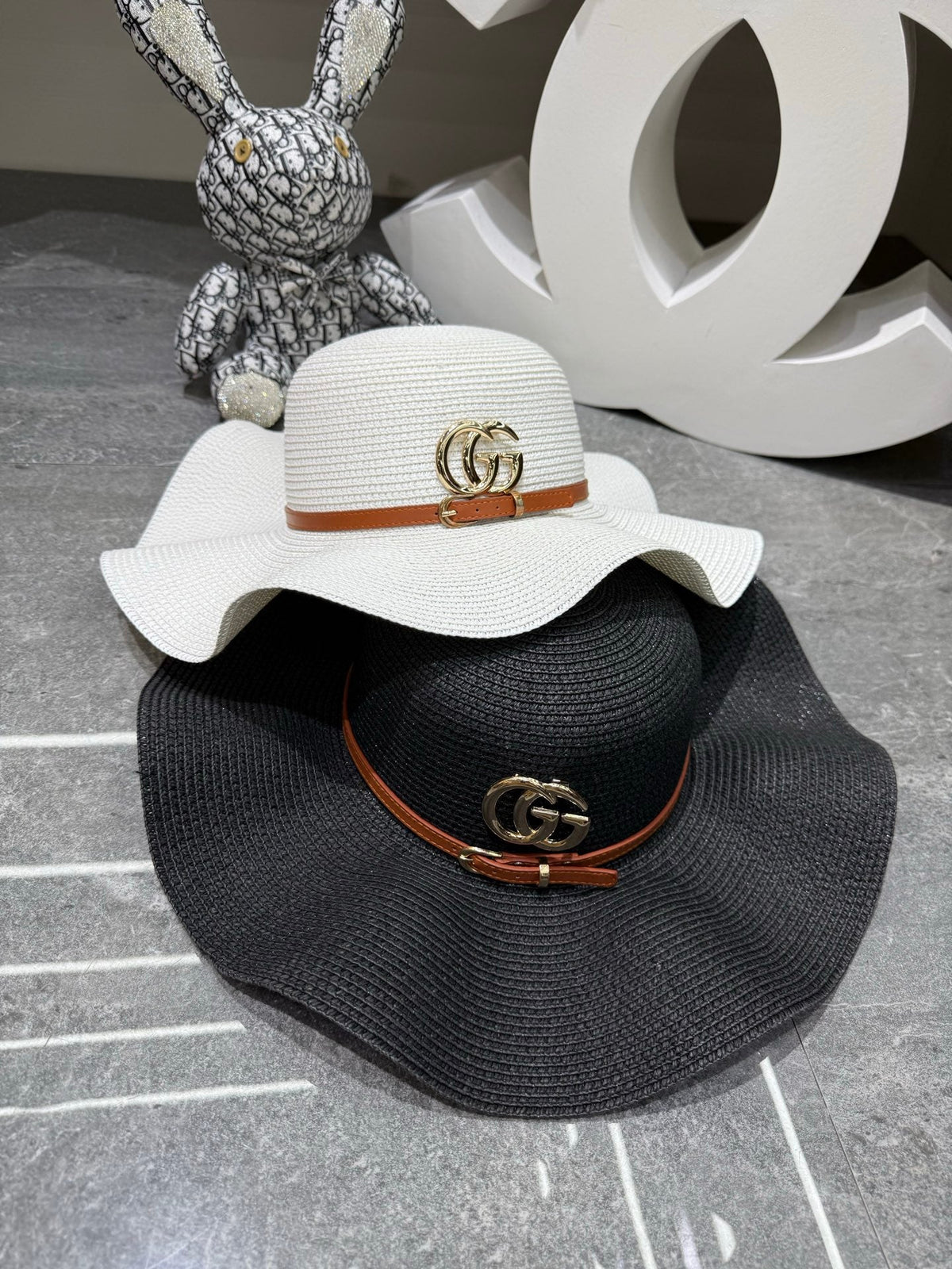 Gucci Woven Open Knit Hat - image 8
