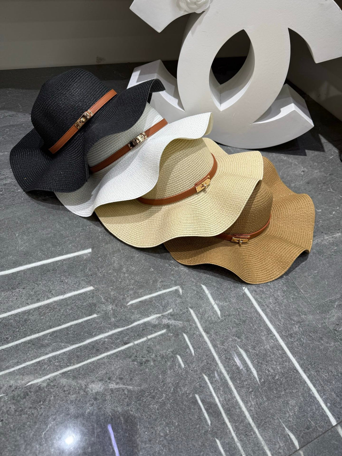 Hermes Woven Open Knit Hat - image 6