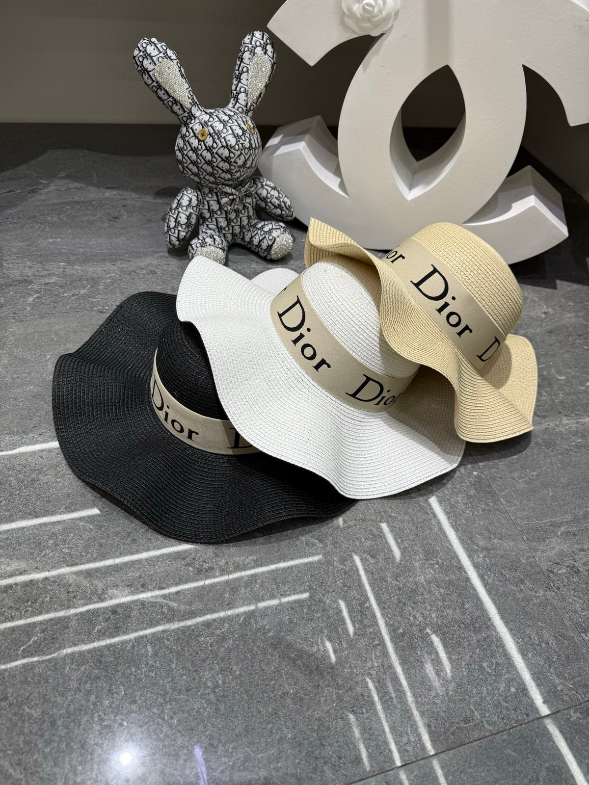 Dior Woven Open Knit Hat - image 7