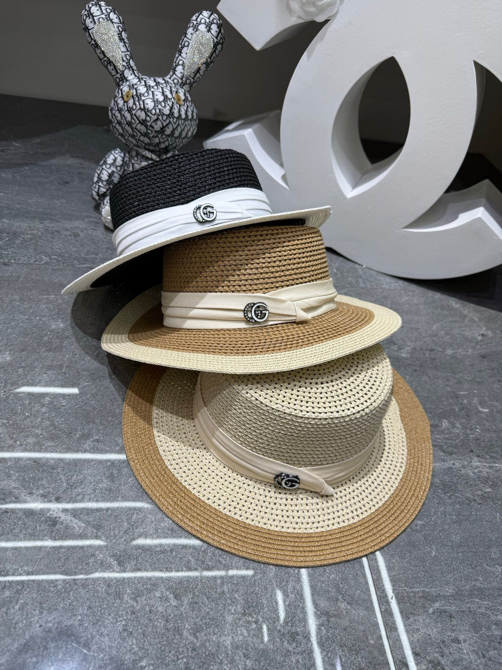 Gucci Woven Open Knit Hat - image 7