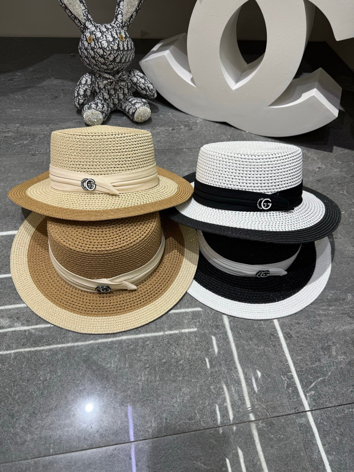 Gucci Woven Open Knit Hat - image 5