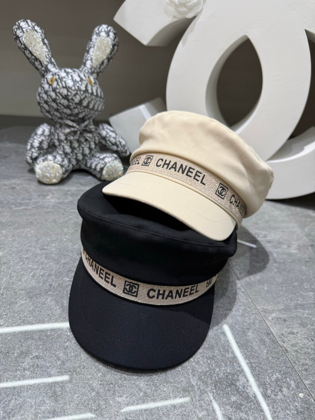 Chanel Woven Open Knit Hat - image 9