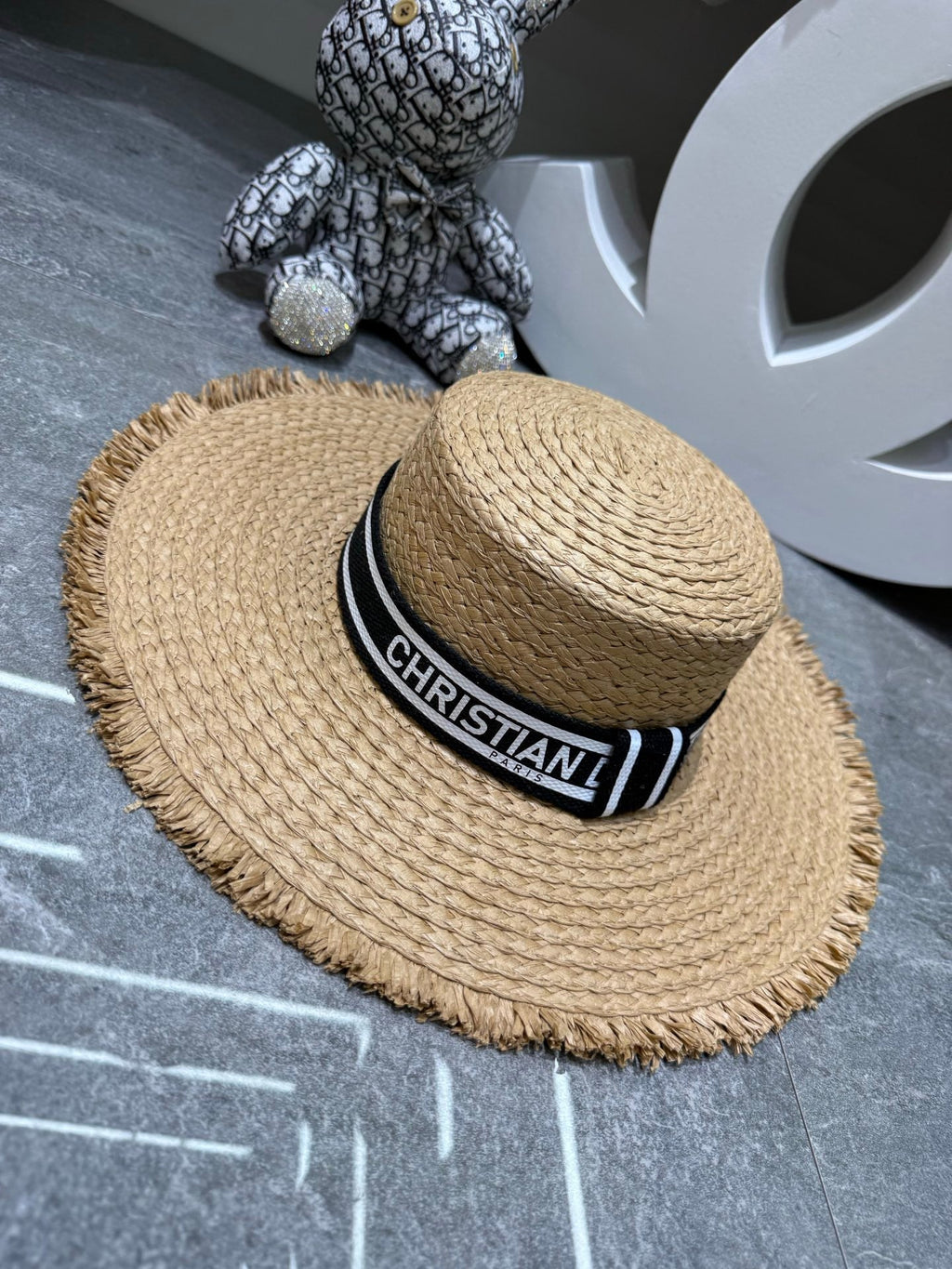 Dior Woven Open Knit Hat - image 9