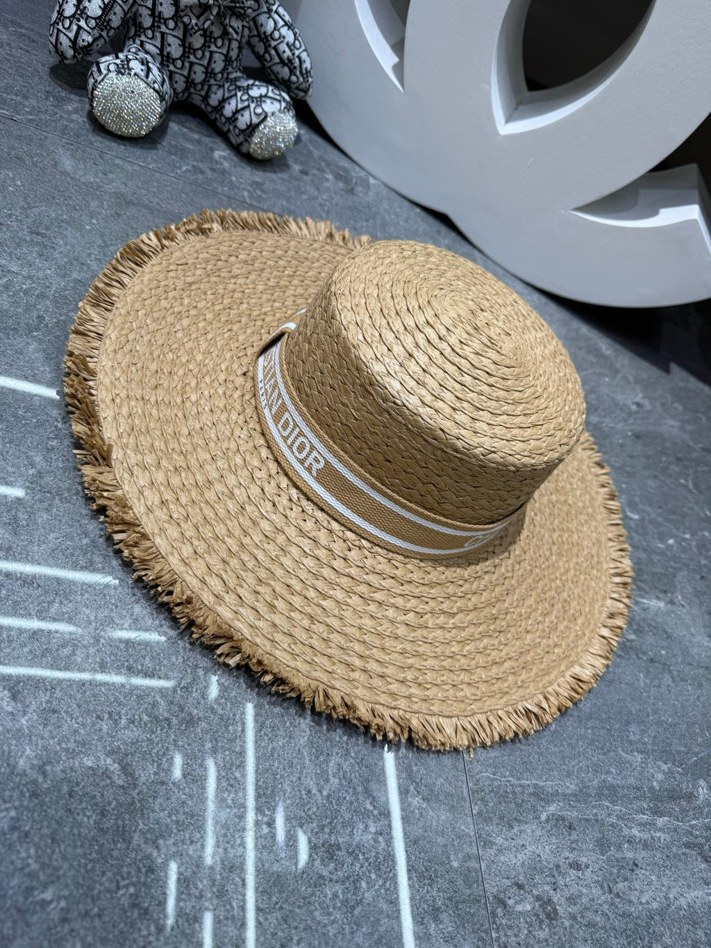 Dior Woven Open Knit Hat - image 7