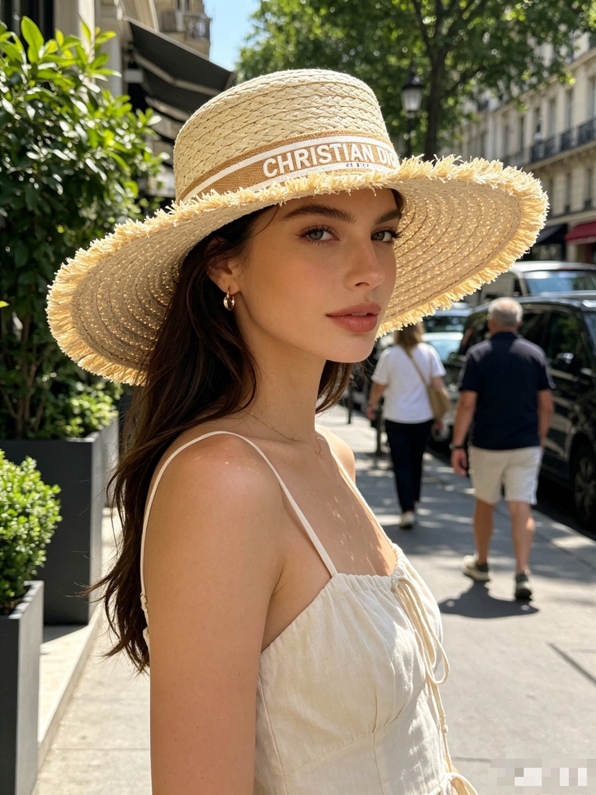 Dior Woven Open Knit Hat - image 3