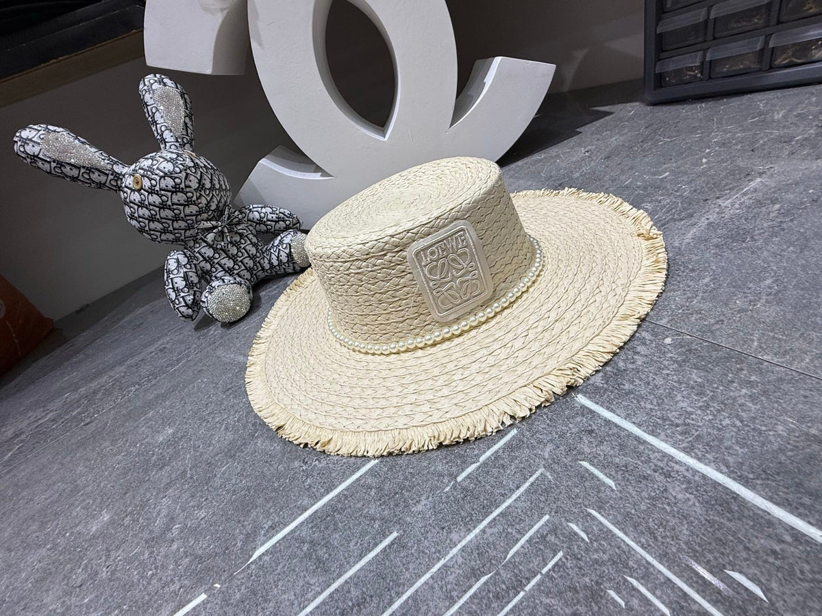 Loewe Woven Open Knit Hat - image 5