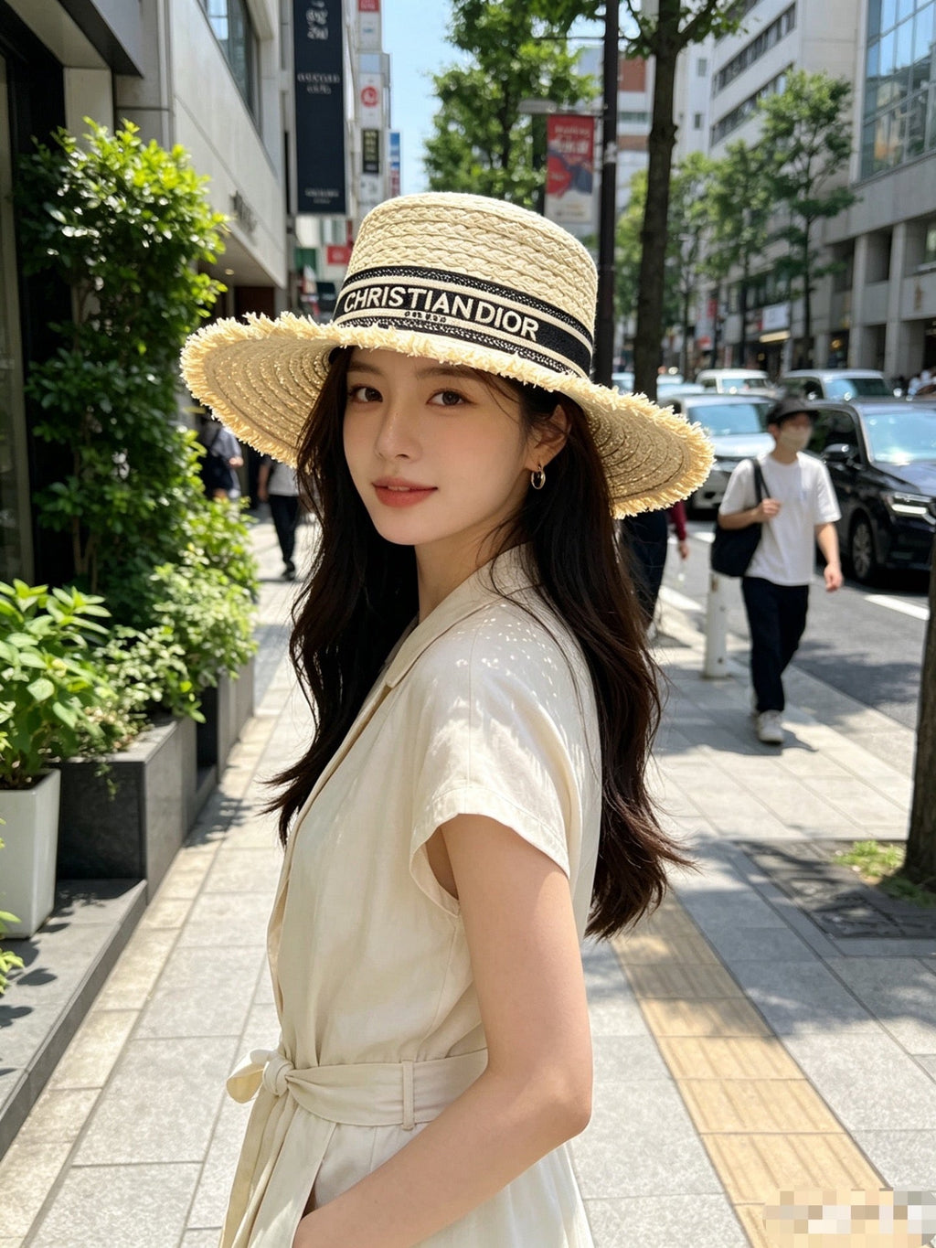 Dior Woven Open Knit Hat - image 3