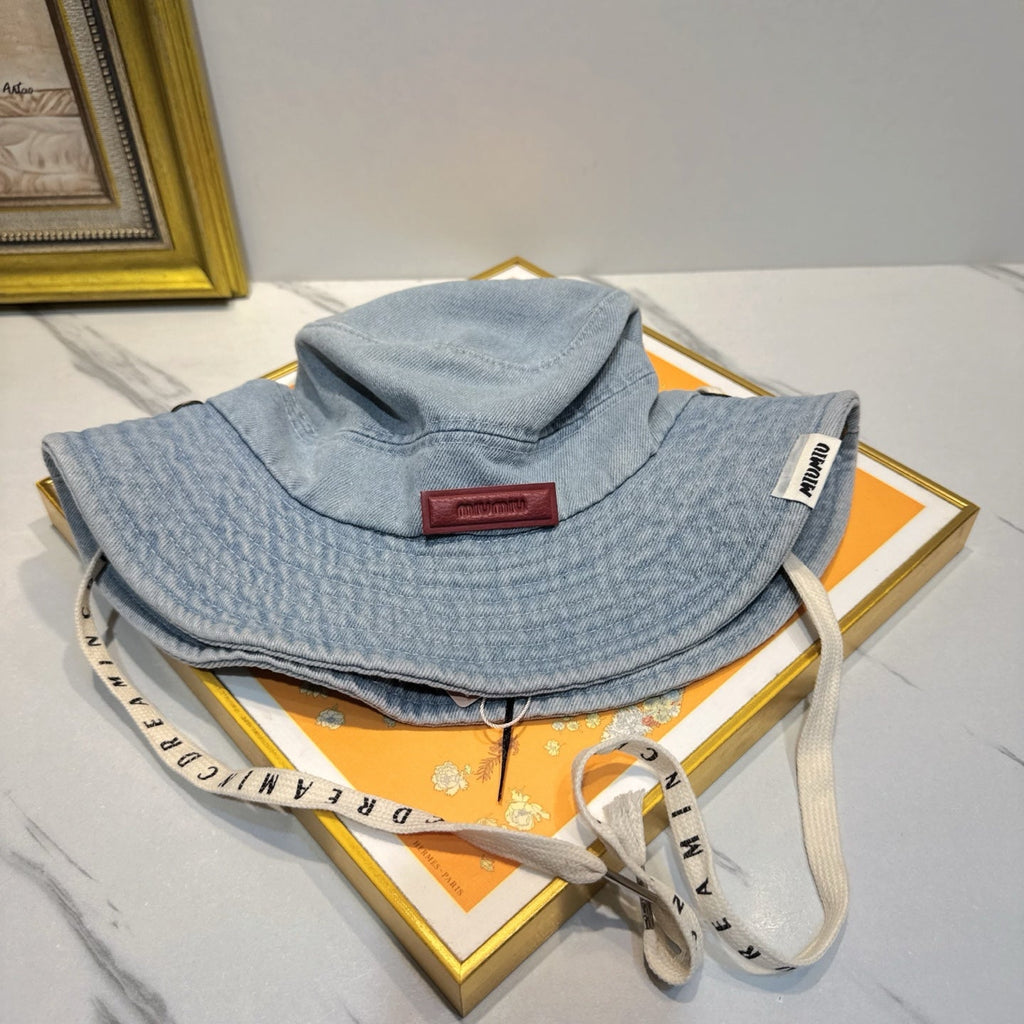 Miu Miu Denim Bucket Hat - image 8