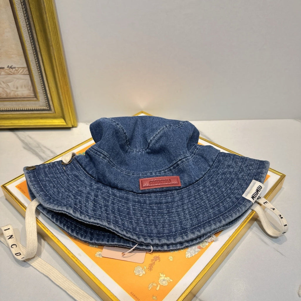 Miu Miu Denim Bucket Hat - image 8